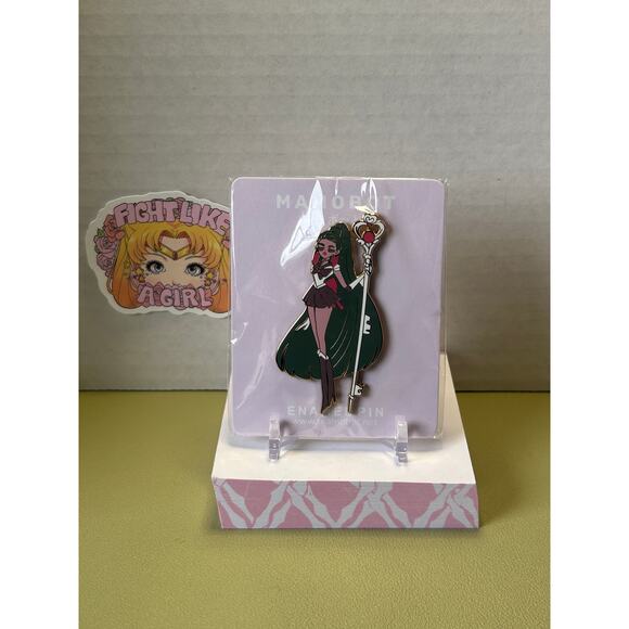Mamobot Sailor Moon Anime Pin Sailor PlutoTop Model Senshi - Picture 1 of 11